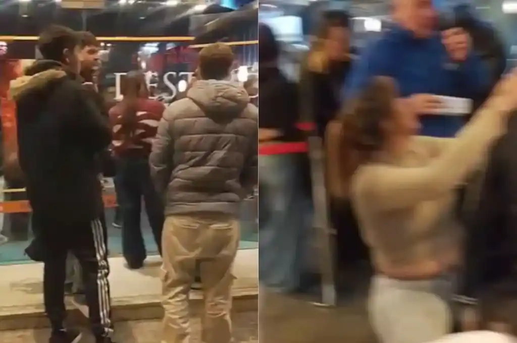 La víctima, recibió el impacto en la espalda.