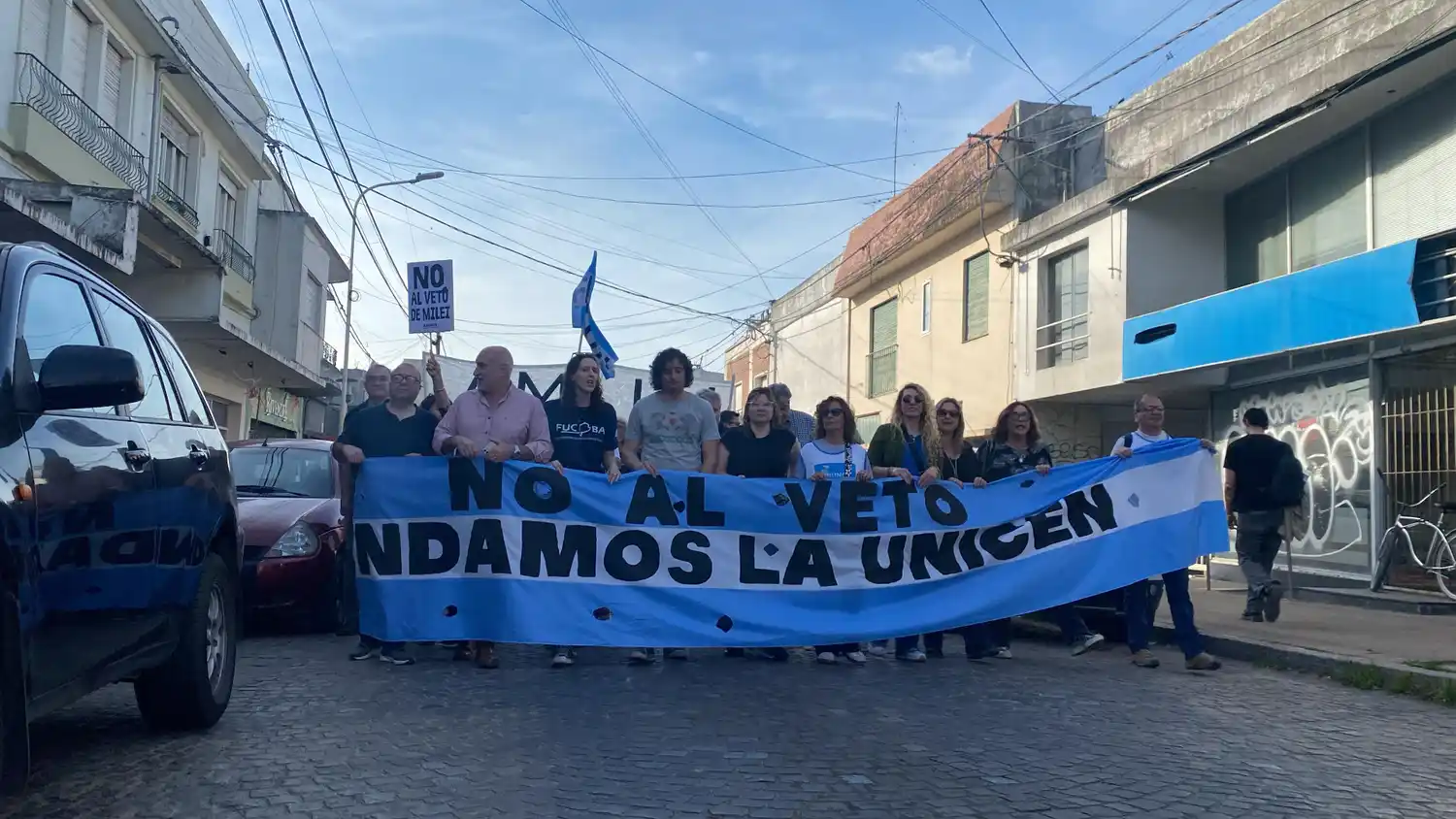 Nueva marcha federal educativa en las calles de Tandil