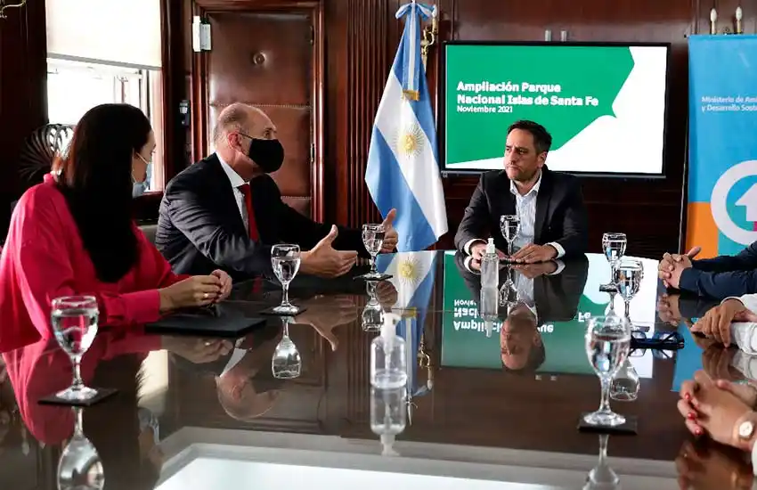 Omar Perotti se reunió con Juan Cabandié: “Desde que asumimos la gestión, nos comprometimos a proteger la zona del Delta”