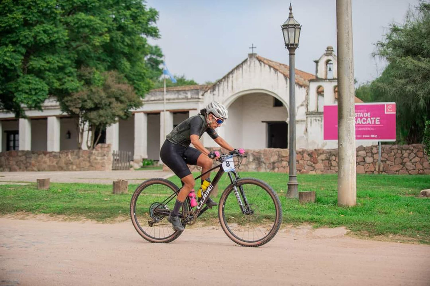 Morandi y Giorda recorrieron 64 kilometros.