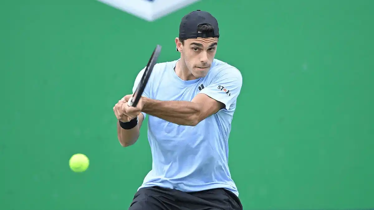 Francisco Cerúndolo será el primero en debutar entre los argentinos.