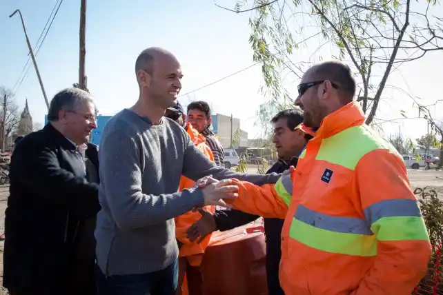 Dietrich estuvo en Rosario, visitó obras y anunció millonarias inversiones
