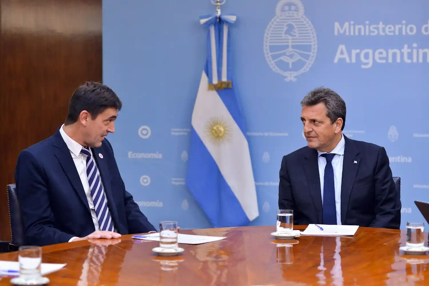 Iparraguirre se reunió con Massa.