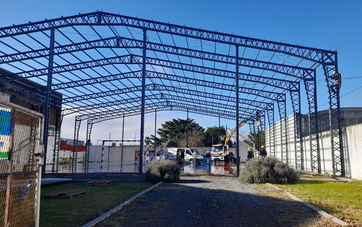 Los trabajos que se vienen realizando en Ferro de cara a los 103 años de la institución