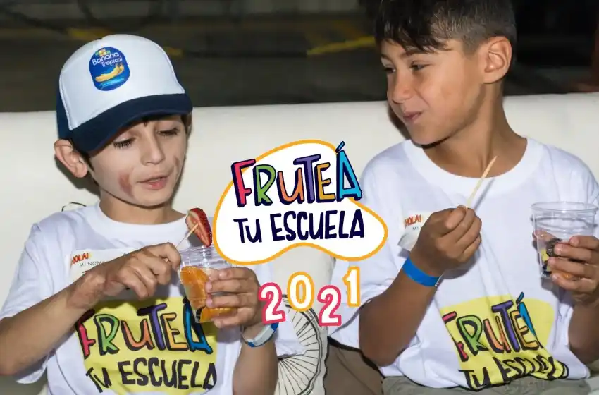 ''Fruteá tu Escuela'': un concurso que propone la alimentación saludable