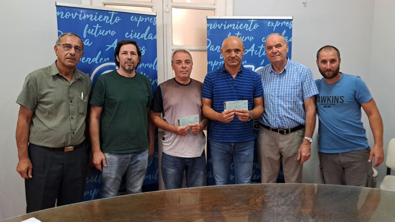 El acto estuvo encabezado por el intendente Norberto Gizzi.