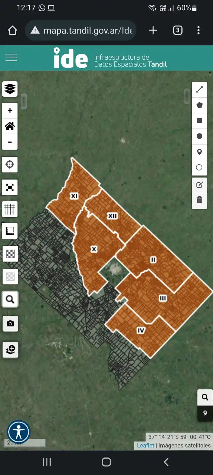 Mapa emergencia agropecuaria