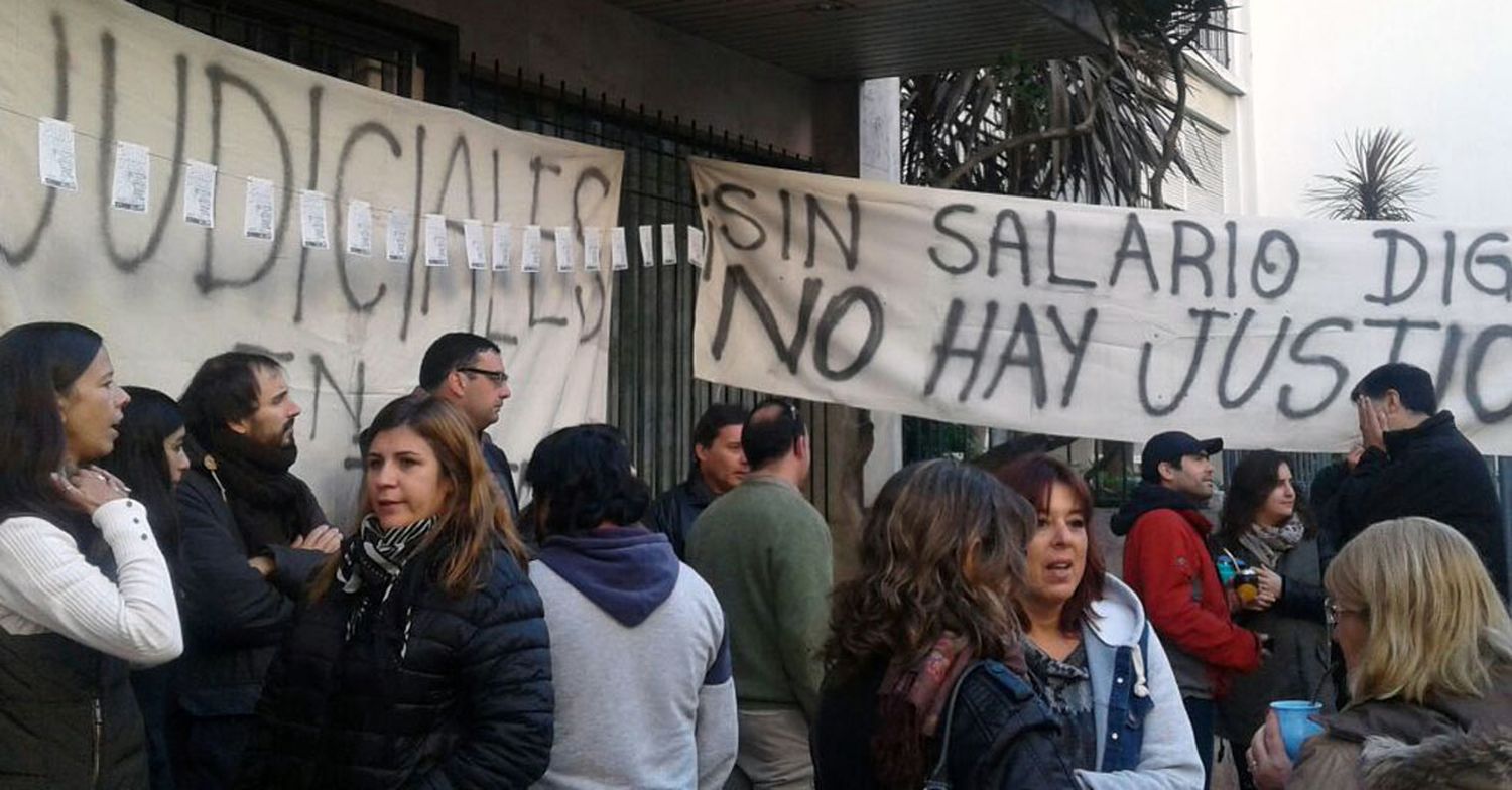 Judiciales rechazaron la propuesta salarial y pararán por 48 horas