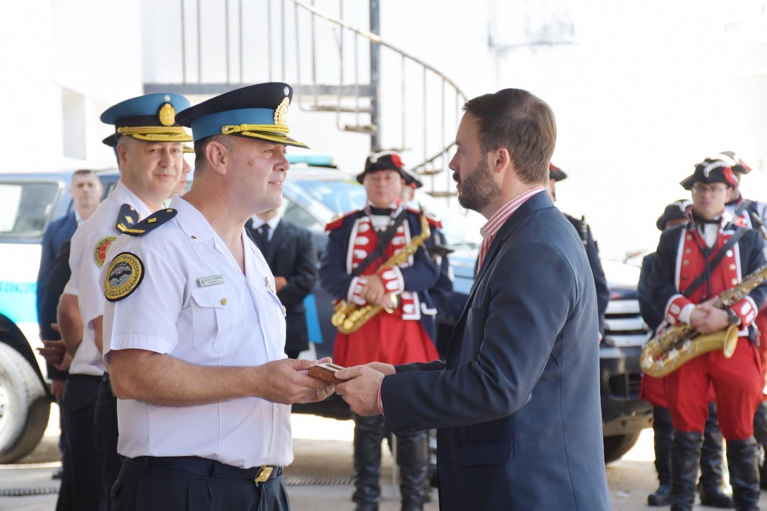 El Intendente participó del acto por un nuevo aniversario de la Policía Federal