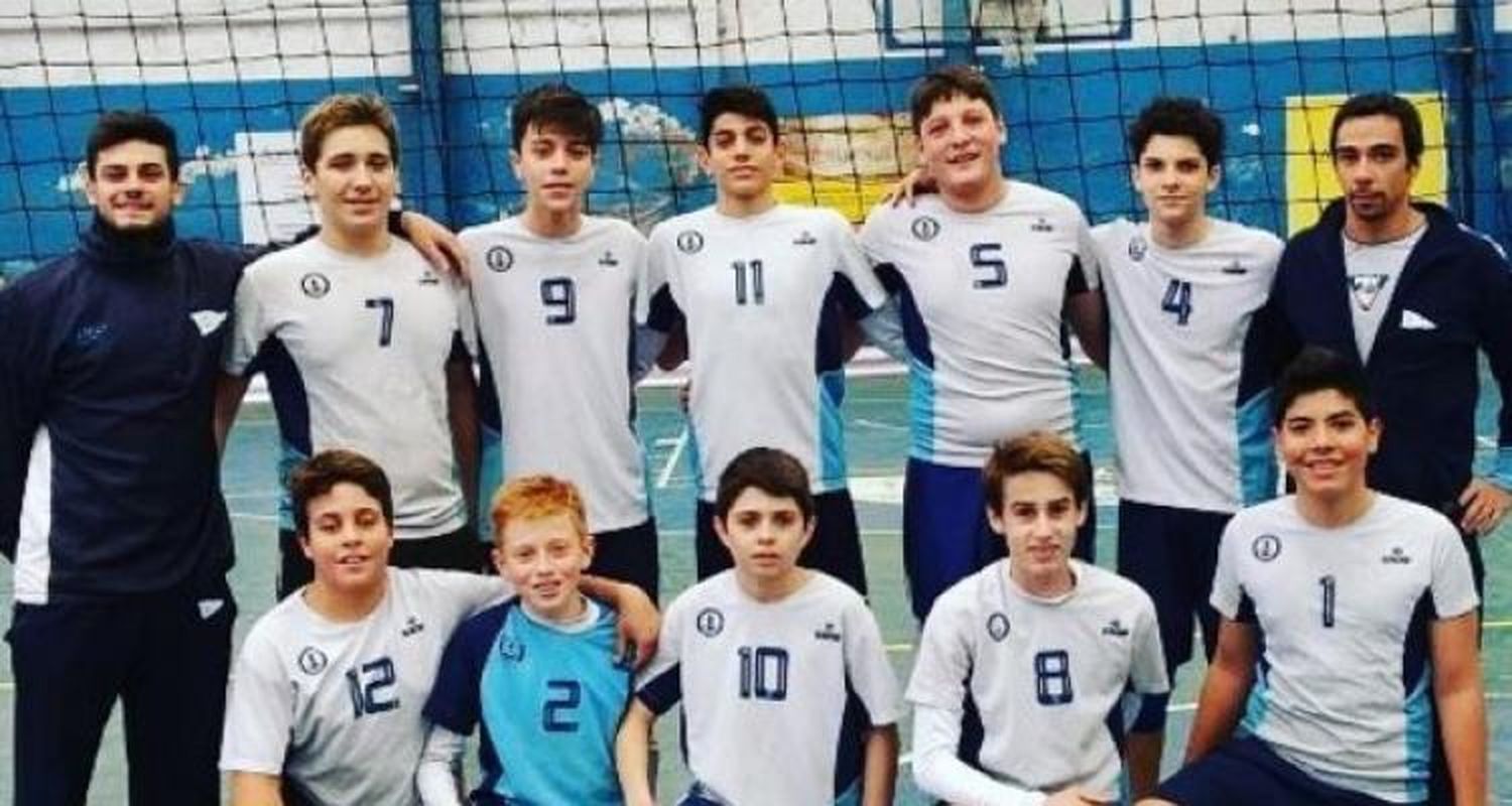 Intensa actividad del voley de Náutico en la ANV