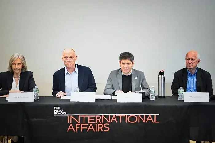 Kicillof en NY: La actividad fue organizada por el Observatorio de América Latina (OLA)
