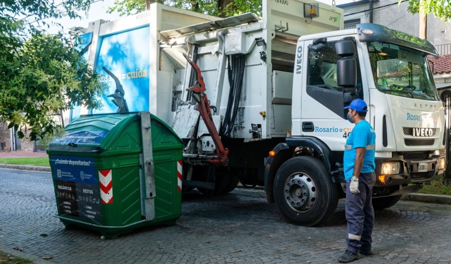 Por el día del camionero no habrá recolección de residuos este jueves