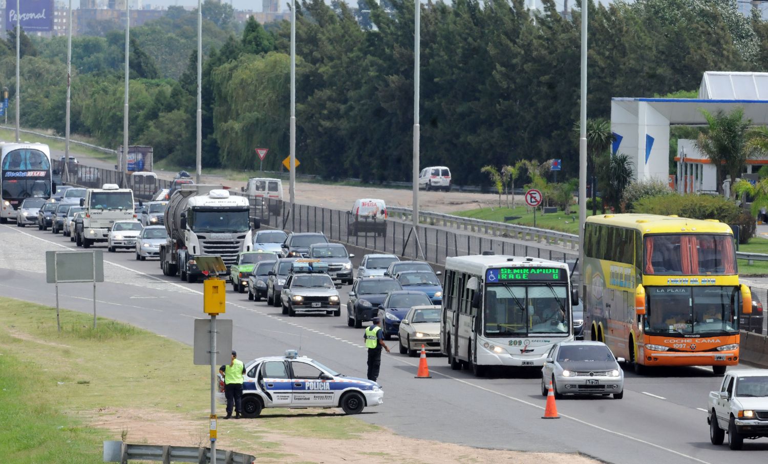 Más de 500 licencias retenidas por infracciones en rutas de la costa