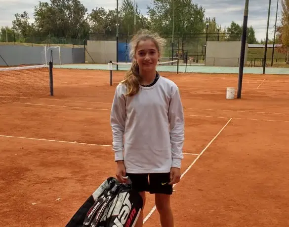 Candela Vázquez se encaminaba al título en un Nacional pero la frenaron la lluvia y el coronavirus