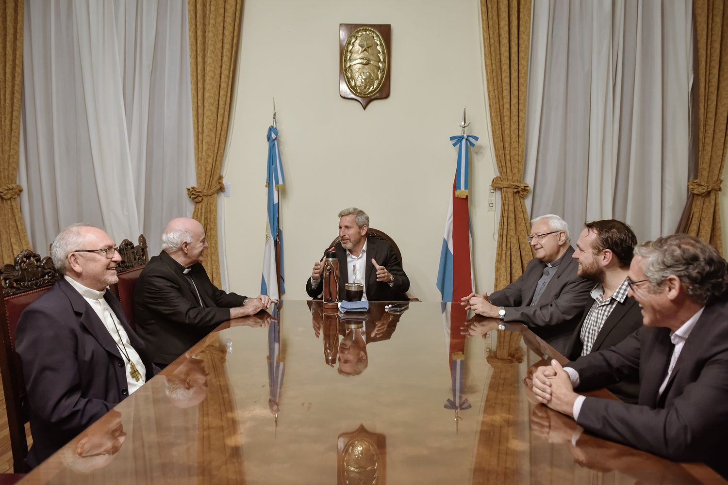 Frigerio destacó el trabajo social y espiritual de la Iglesia en los sectores vulnerables