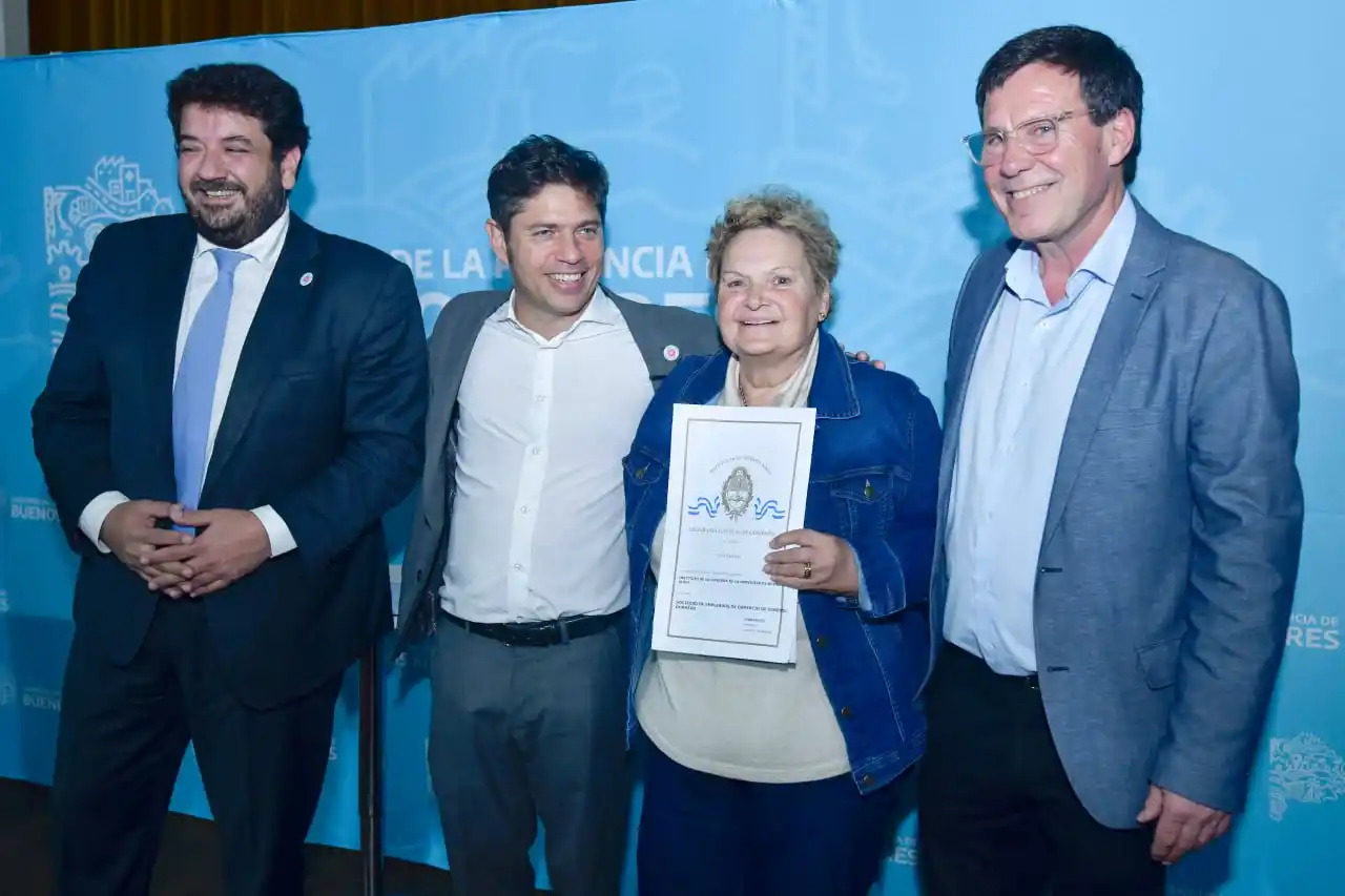 En Dorrego, Chalde habló con Kicillof y le pidió más obras