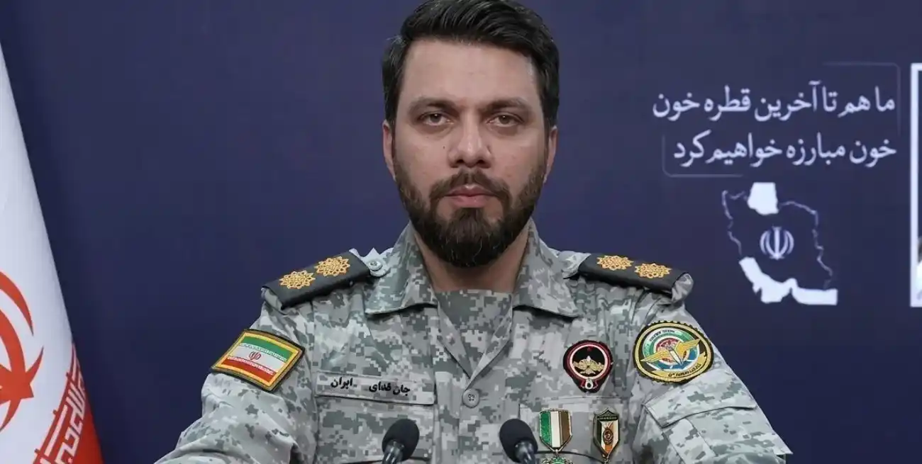Ebrahim Zolfaghari, portavoz del principal mando militar de Irán