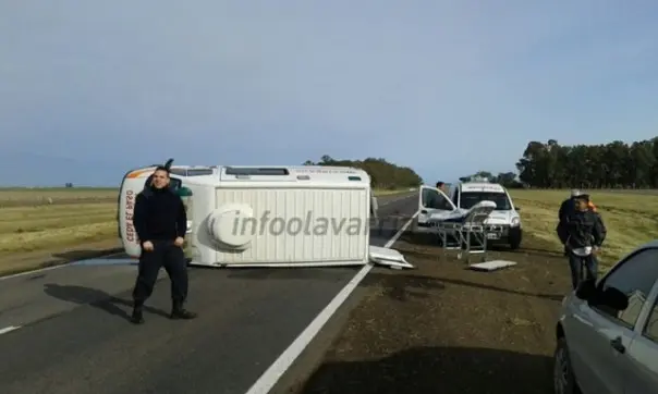 Fatal accidente en ruta 226 con una ambulancia involucrada