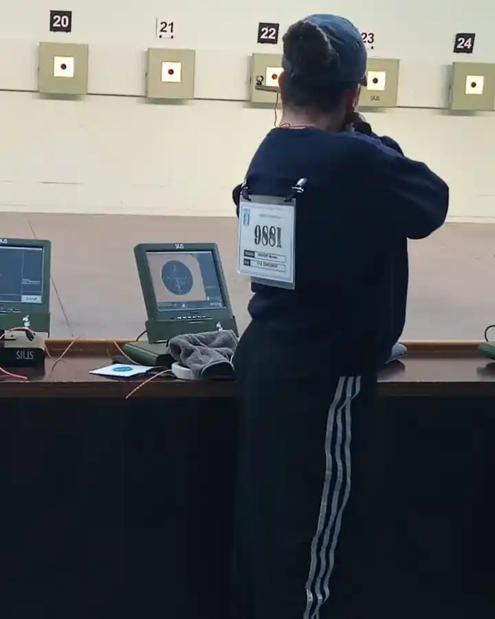 Morena Unkrodt conquistó su noveno título nacional en el Campeonato Juvenil de Tiro