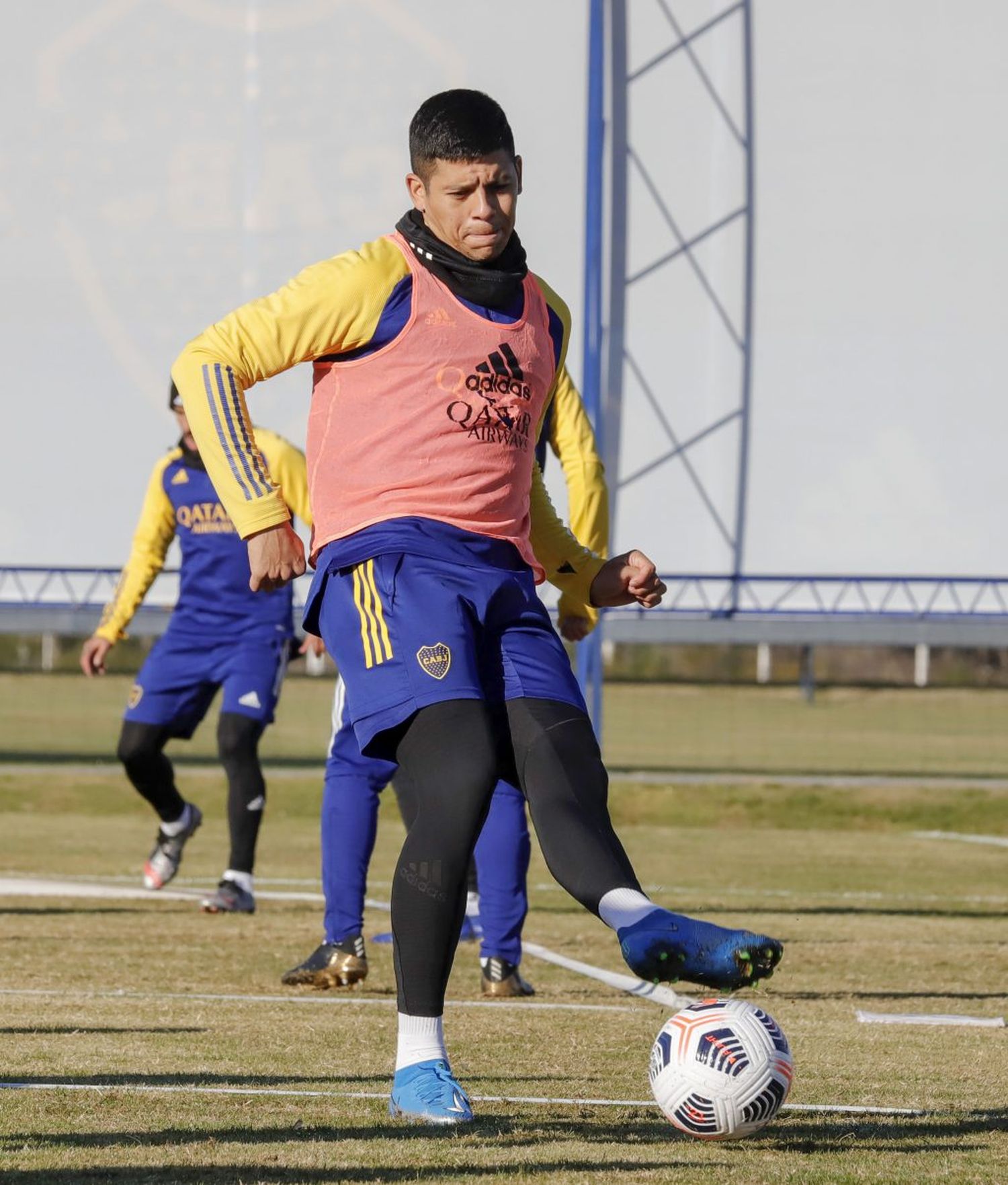 En Boca, volvió a lesionarse Marcos Rojo