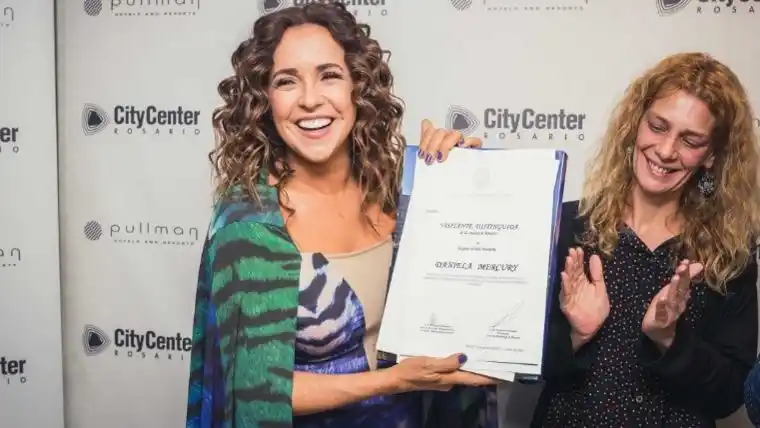 Daniela Mercury declarada Visitante Distinguida de Rosario