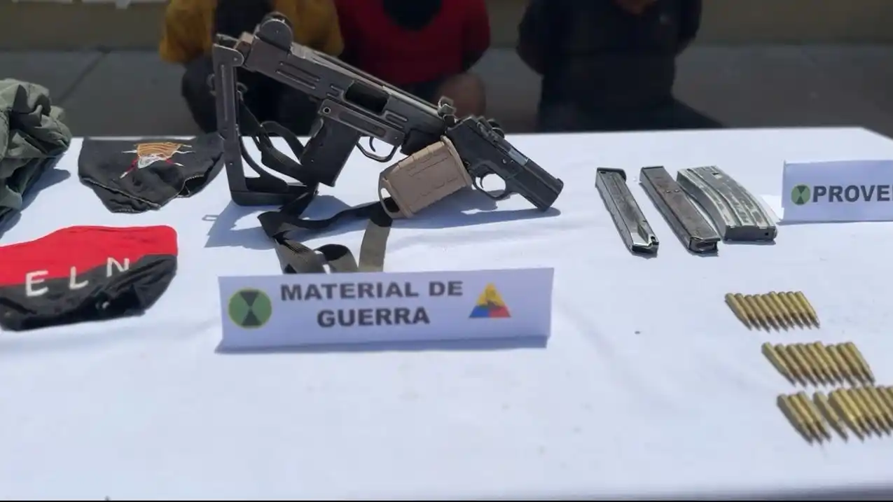 Capturan en Maicao a alias Kéiner, Toro y Mingo, del ELN, por extorsión, secuestro y asesinato