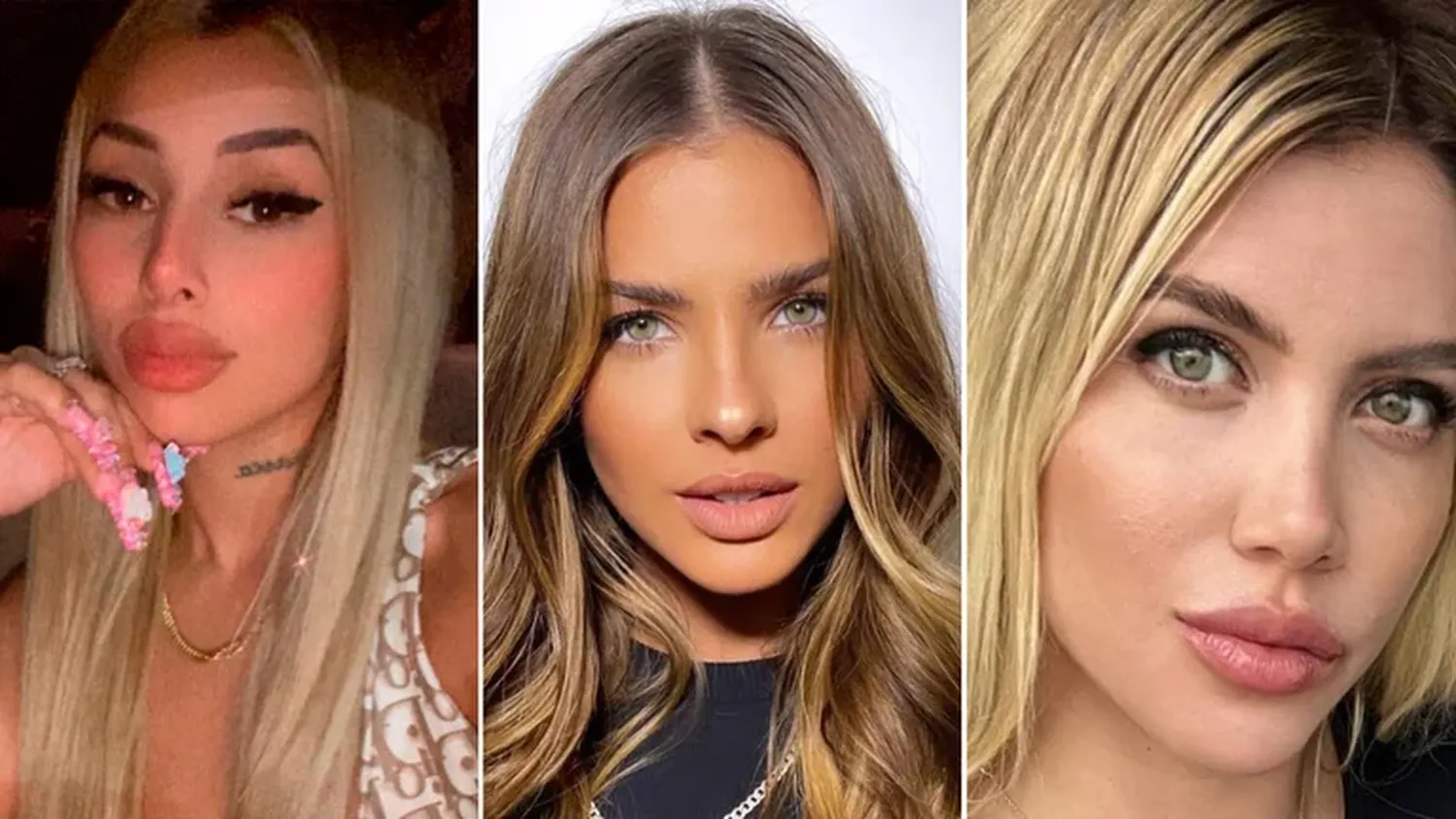 Tamara Báez, la China Suárez y Wanda Nara