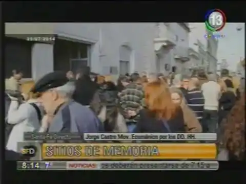 Señalizaron un Sitio de Memoria del terrorismo de Estado
