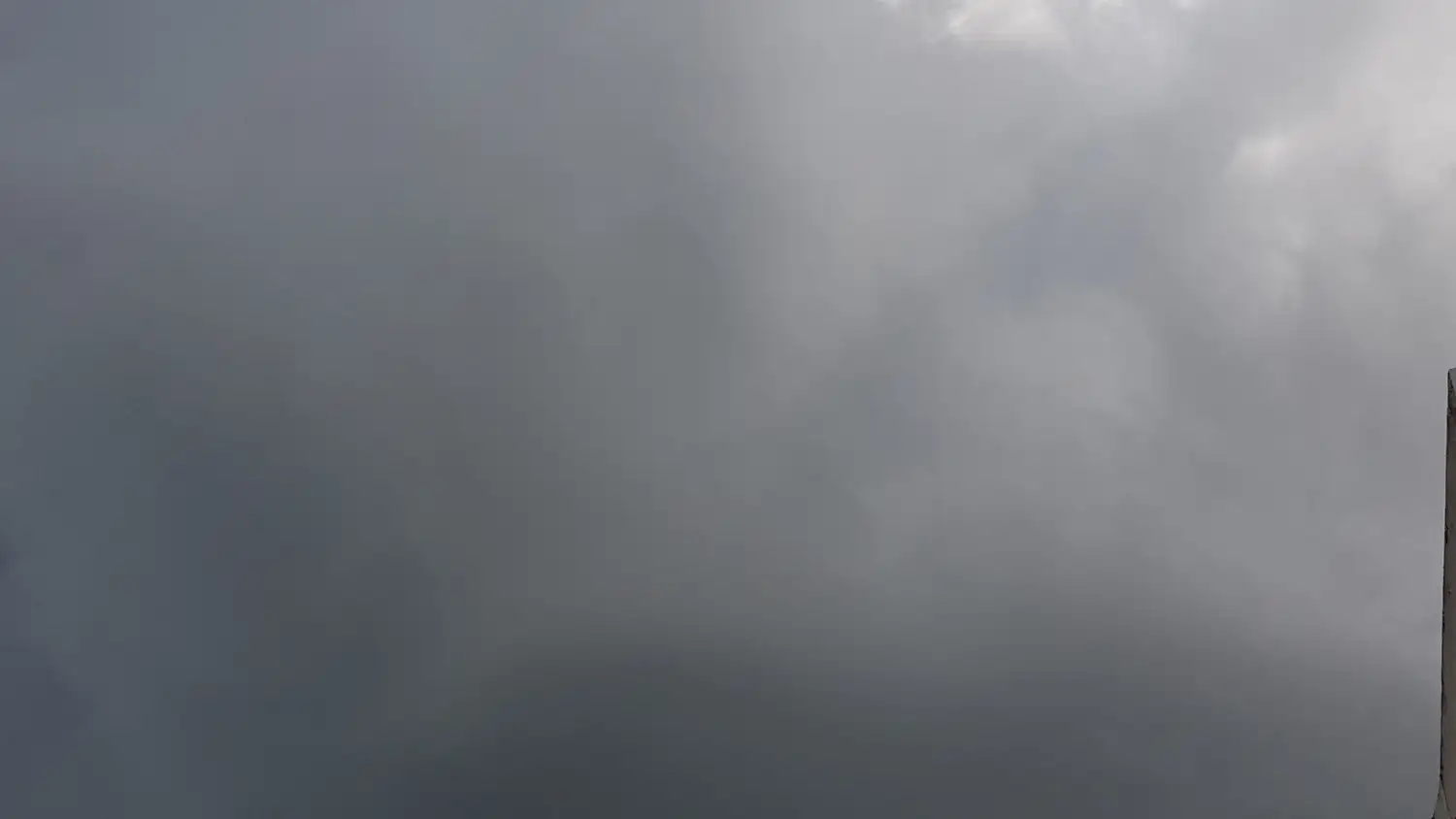 El pronóstico indica lluvia para el fin de semana