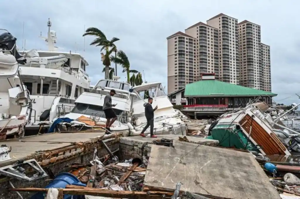 El paso del huracán IAN, causó millonarias pérdidas en EEUU