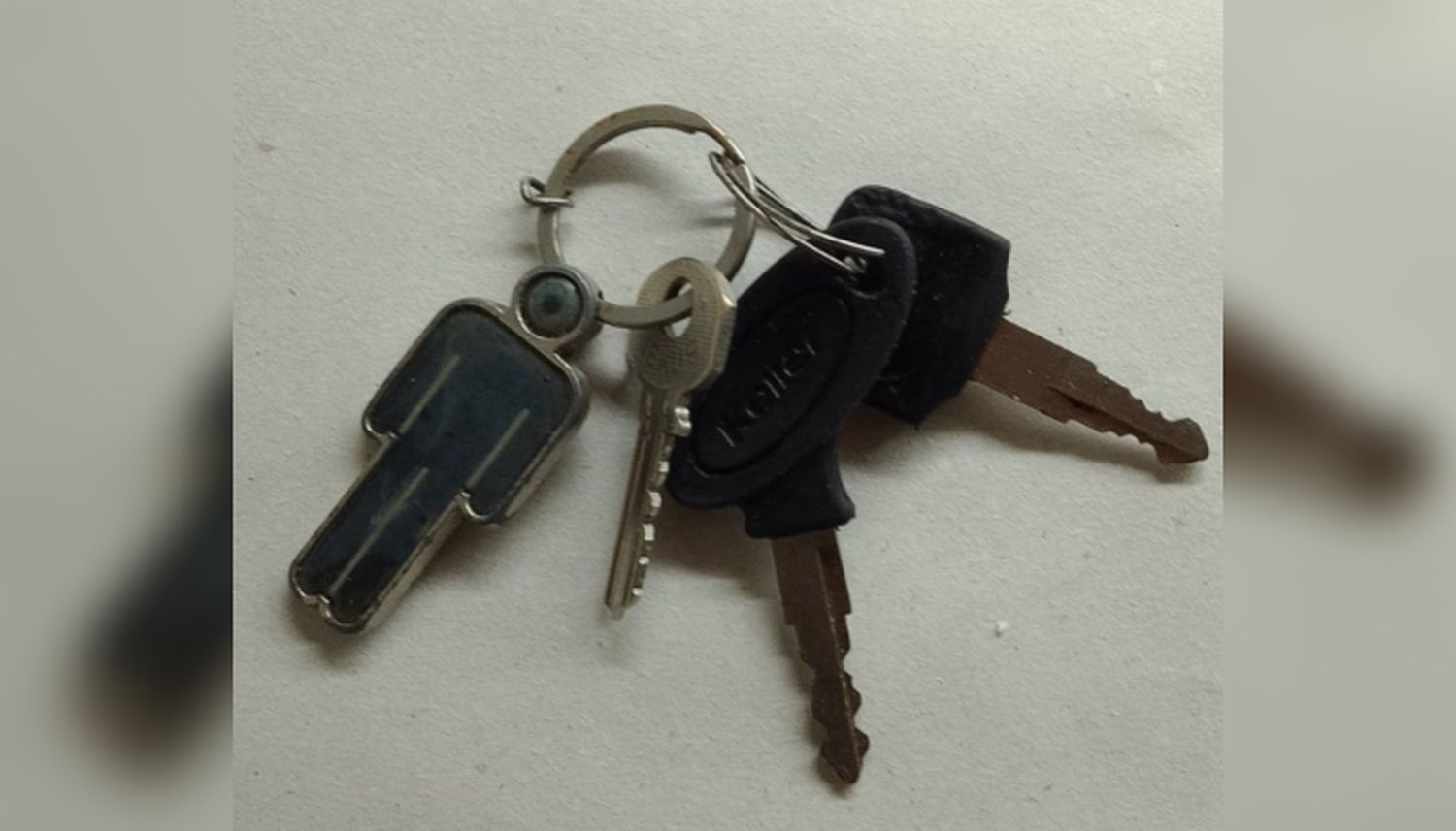 Encontraron estas llaves
