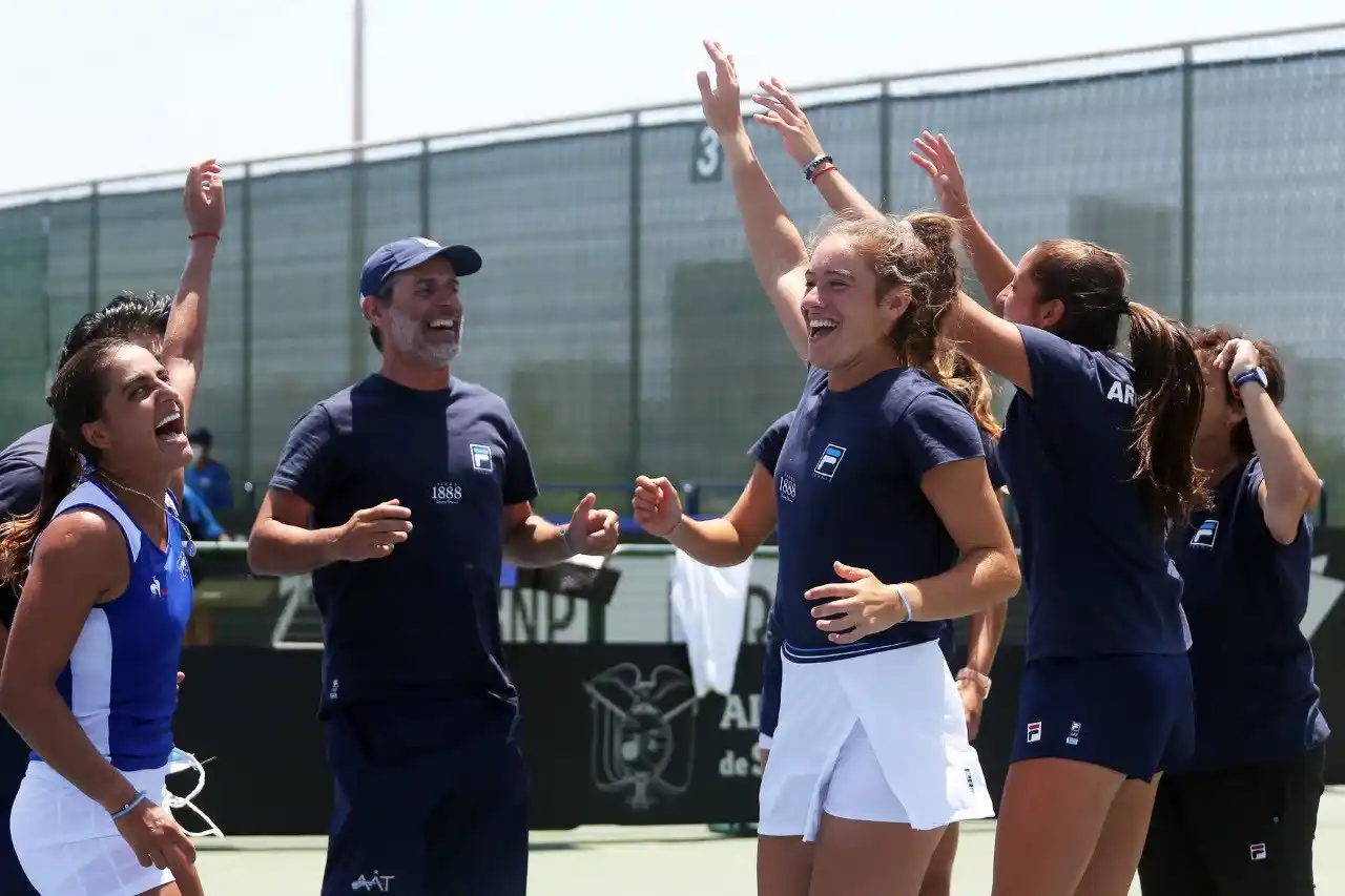 Argentina jugará Playoffs de la Billie Jean King Cup