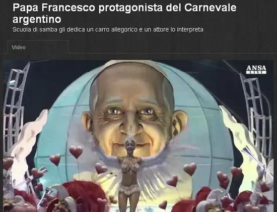La comparsa del Papa llegó a China, Brasil, México, Estados Unidos y más