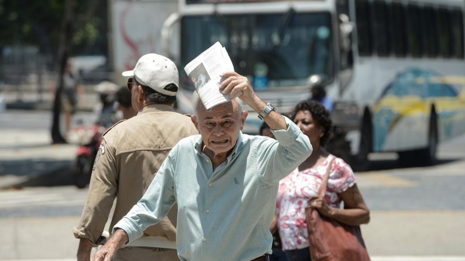 Otra jornada de calor agobiante en el centro y el norte del país. Crédito: Mauricio Garín