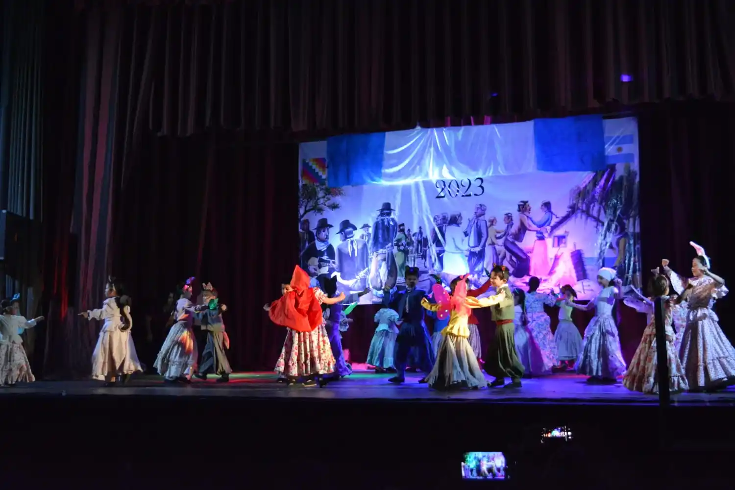 Escuela Municipal de Danzas Folklóricas (foto archivo).