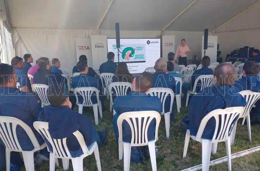 EDEA realizó una jornada de seguridad para sus trabajadores