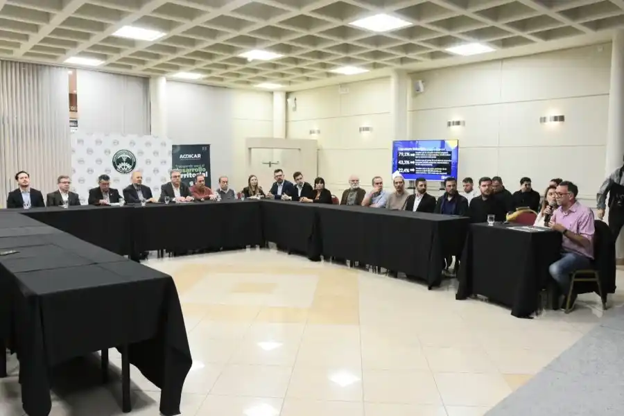 El secretario de Producción, Empleo e Innovación, Diego Peiretti, realizó la exposición