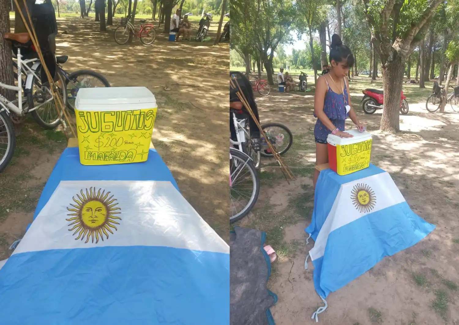 El puesto de Mafalda.