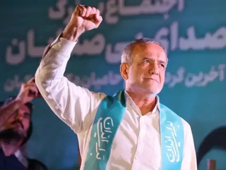 Masoud Pezeshkian, presidente de Irán.