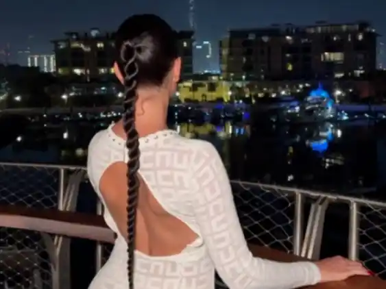 Georgina Rodríguez publicó un video de su look de año nuevo en sus redes sociales