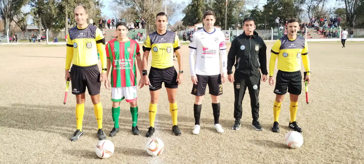 Nicolas Bonicatto (izquierda) fue quien sufrió el ataque. Foto gentileza: Germán Cabral.