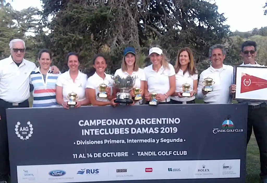 Tandil Golf Club tuvo su primer festejo en el Interclubes 