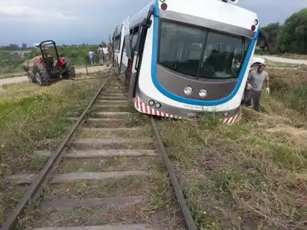Descarriló el tren que une Paraná y Colonia Avellaneda