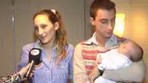 San Isidro: Llegó al Hospital por un dolor de panza y se fue con un bebé de 3 kilos