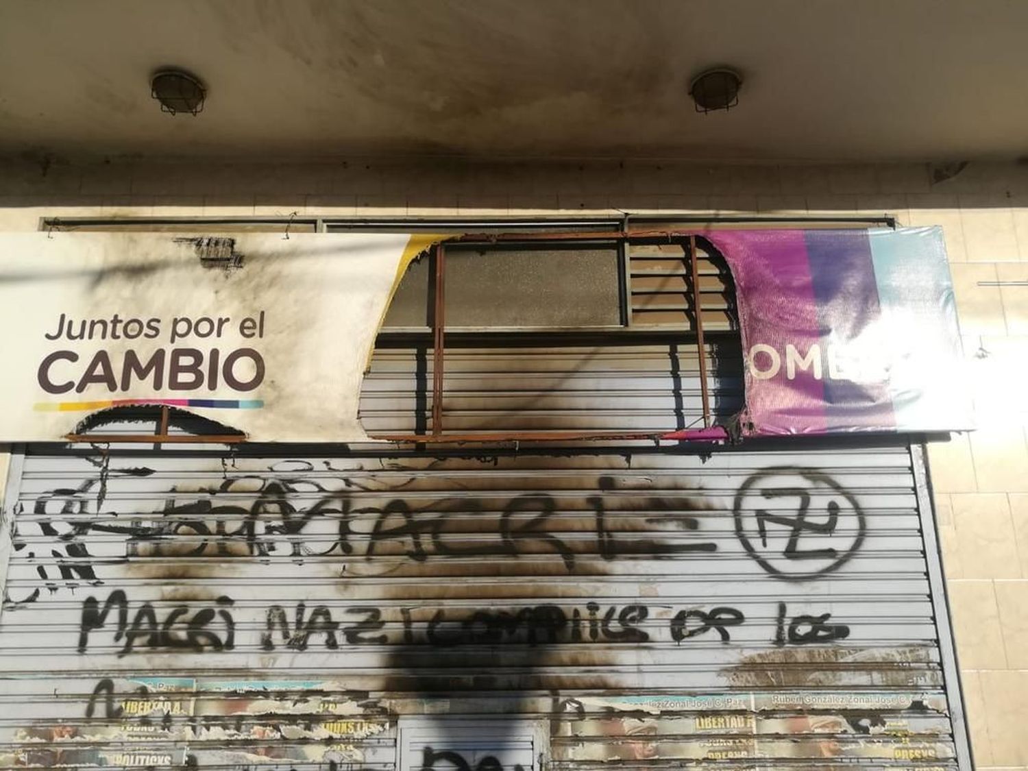 La Plata: Garro denuncia ataque a un local partidario y amenazas de una dirigente peronista