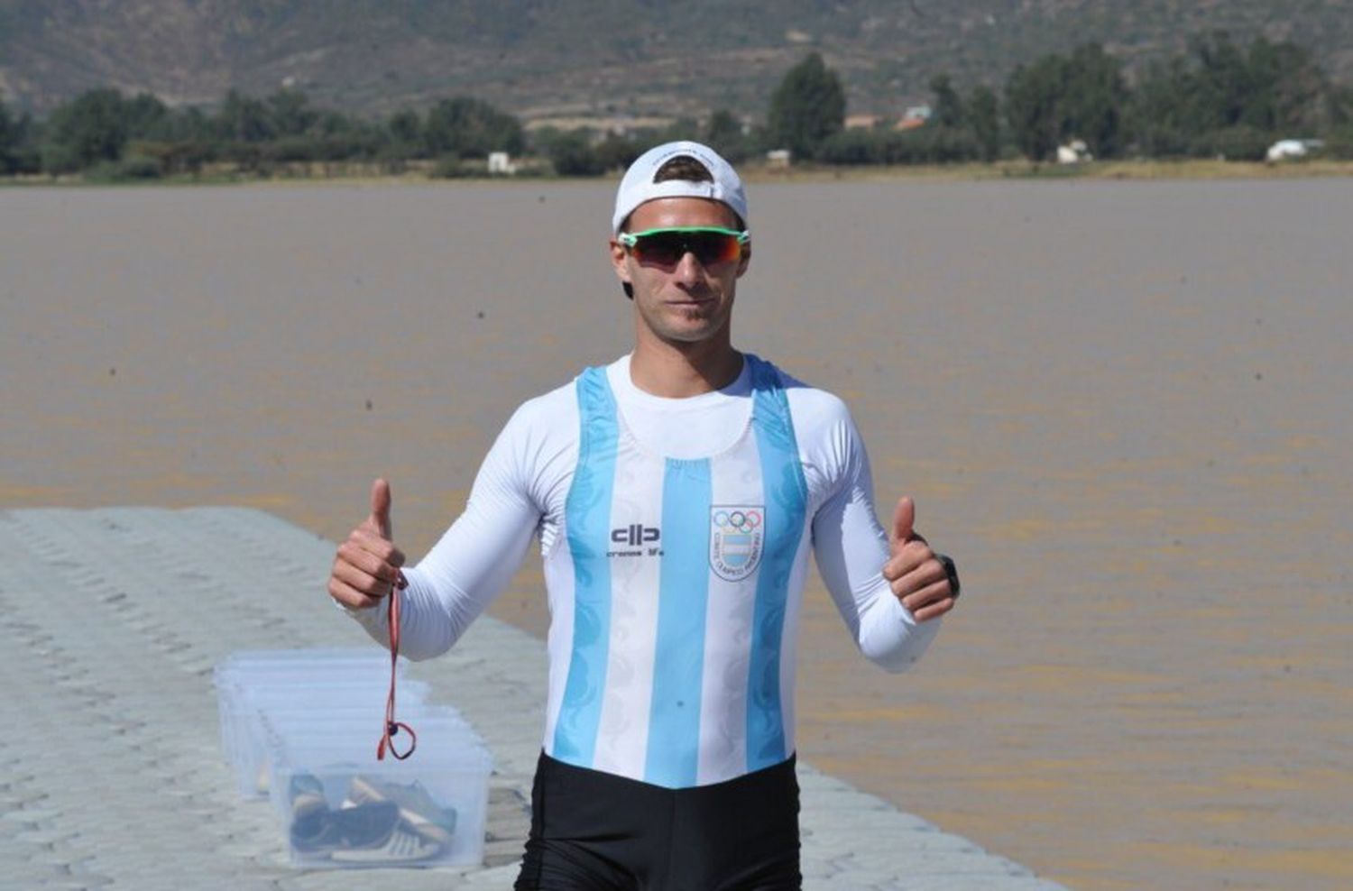 Brian Rosso ganó la medalla de oro en Remo