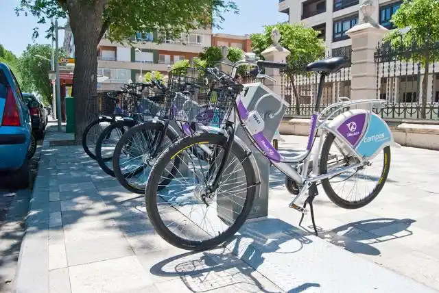 El uso de la bicicleta