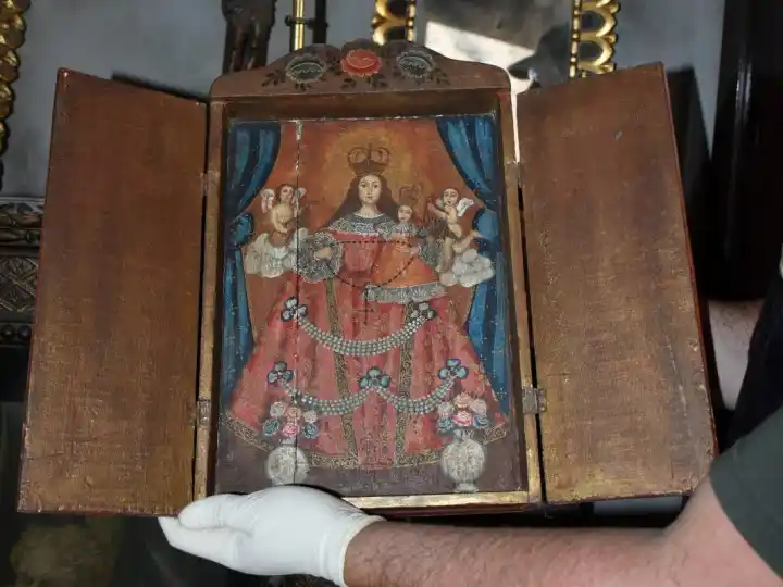 Recuperaron múltiples obras de arte que eran vendidas de forma ilegal en las redes en Venado Tuerto