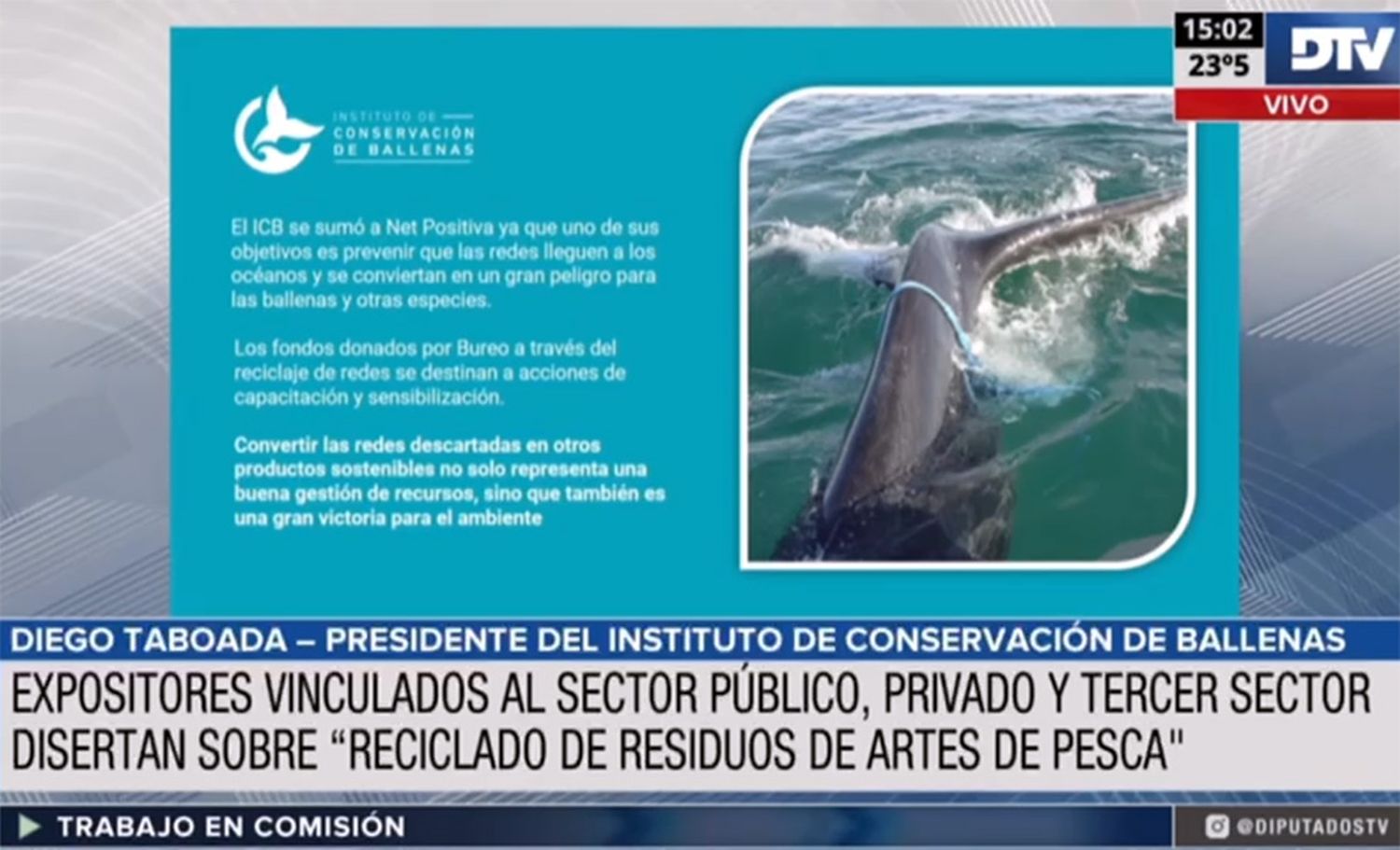 FUNCIONARIOS, ONGs Y REPRESENTANTES DEL SECTOR DEBATIERON SOBRE EL RECICLADO DE RESIDUOS DE ARTES DE PESCA