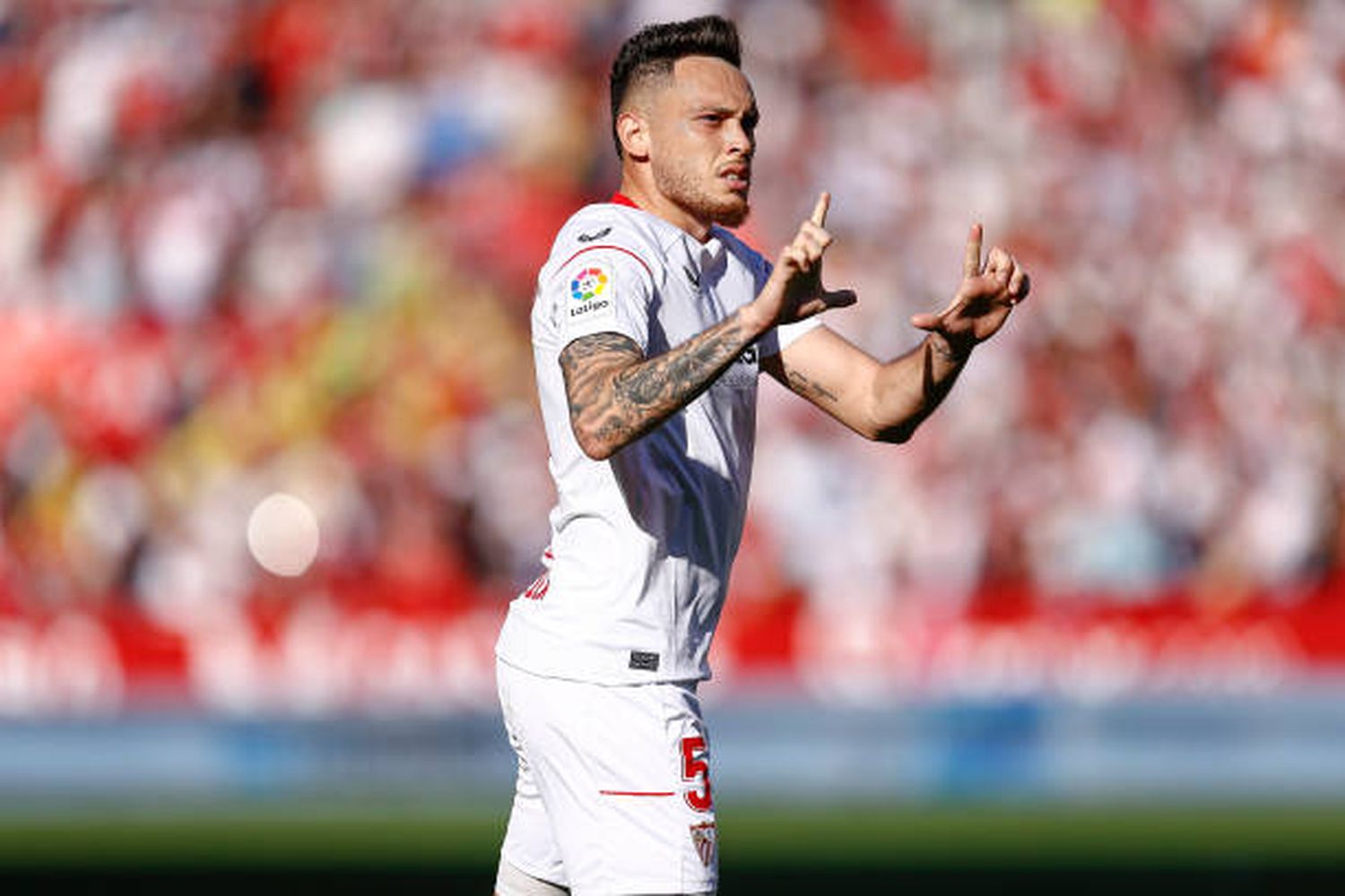Goles de Ocampos y Lamela